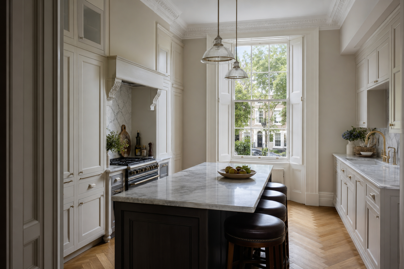 Bespoke kitchen in a St Albans period home