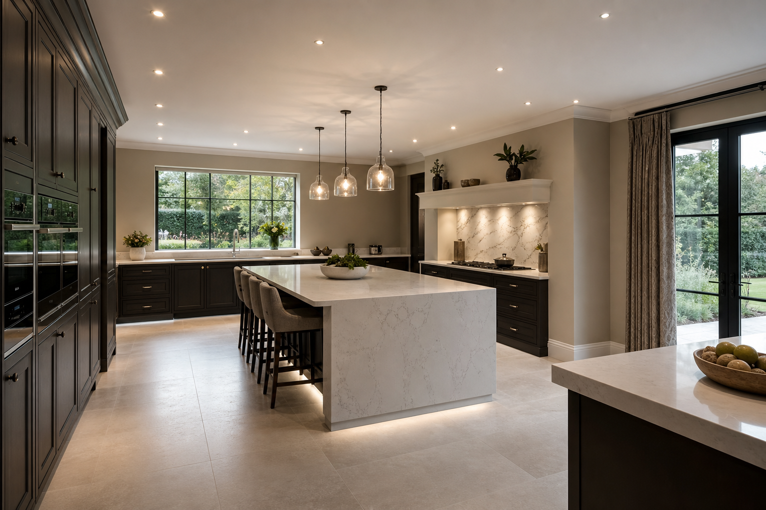 Well-designed bespoke kitchen avoiding common design mistakes